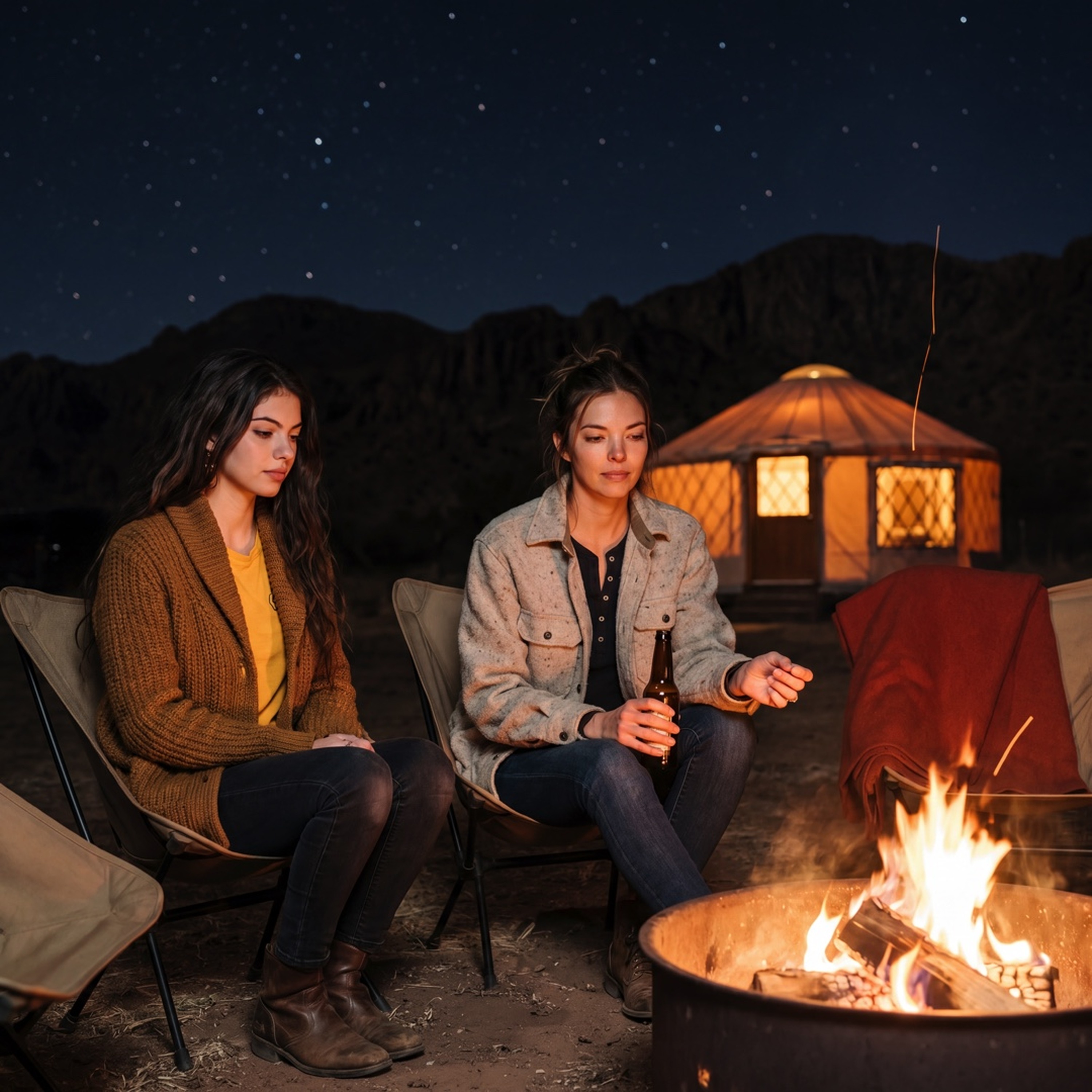 Two Fires Under the Same Stars